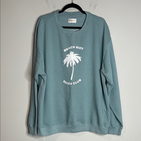 Beach Riot Tops - Beach Riot | Women’s Beach Club Oversized Crewneck Sweatshirt Size XL